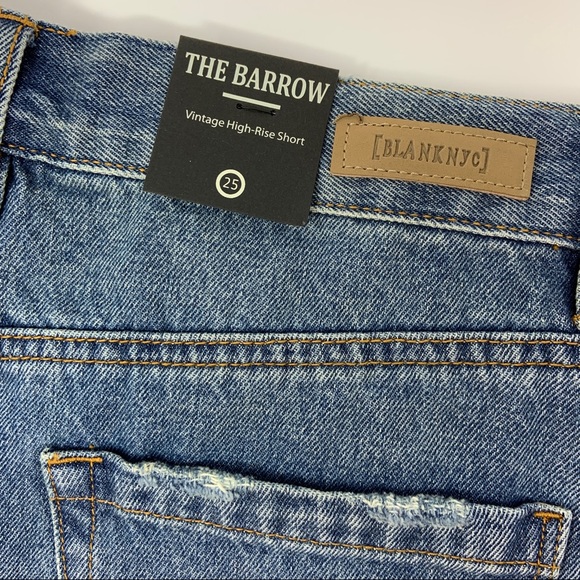 NWT Blank Nyc Boho High Rise Jean Shorts Size 25 - Picture 9 of 11